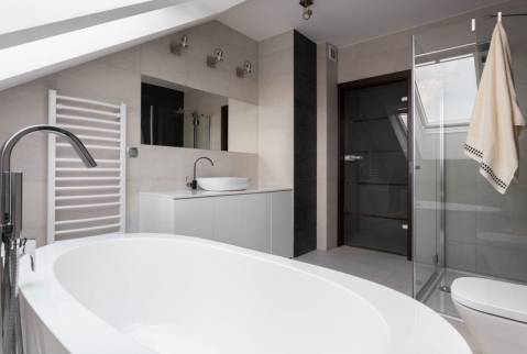 Aménagement salle de bain combles Blain