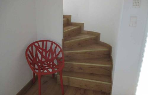 Escalier habillé de parquet à Habsheim