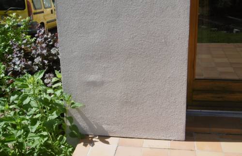 Boursouflures sous crépi 2