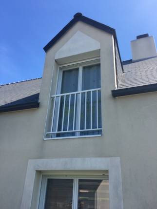 Travaux de ravalement de façade - avant les travaux de façade - Nantes 44