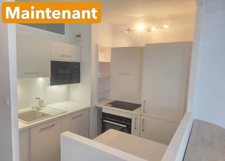 Création de cuisine dans un appartement rénové - Pornic 44210