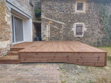 Construction de terrasse en bois - Villeneuve en Retz 44580