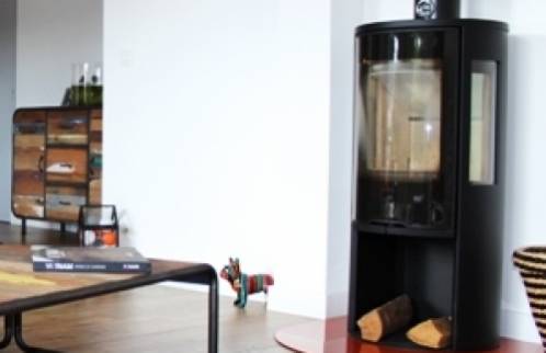 Poêle à bois - Détail - Travaux terminés