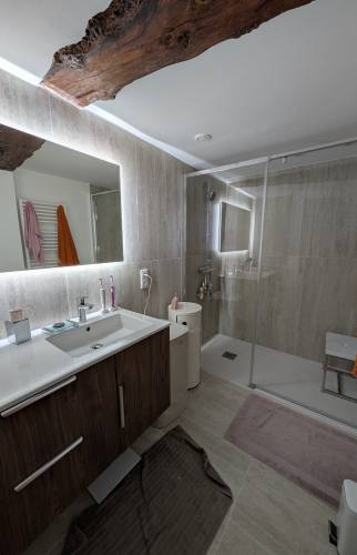 salle de bain finie salle de bain rénovée La Maison Des Travaux Bruz