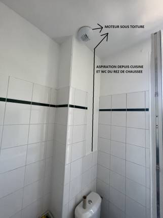 VMC vers les combles (Montgeron 91230)