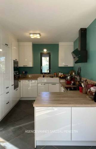 Rénovation de la cuisine d'une maison entièrement rénovée à Sarzeau (56370)