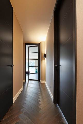 rénovation des peintures d'une maison de ville