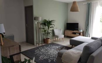 Rénovation de maison près de Cognac : nouvel espace salon