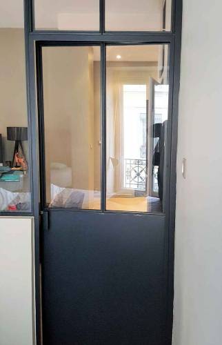 Création Cloison Verrière - Appartement Lyon 3 Dauphiné