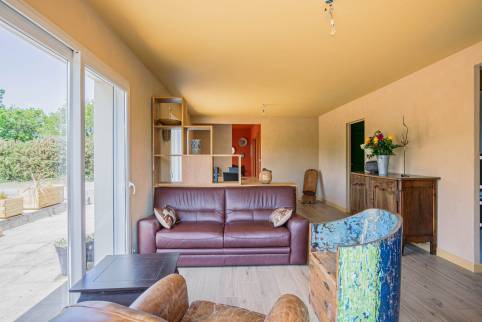 Rénovation d'un salon-salle à manger près de Morlaix (29)