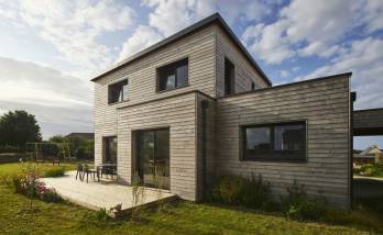 Maison bardage en bois