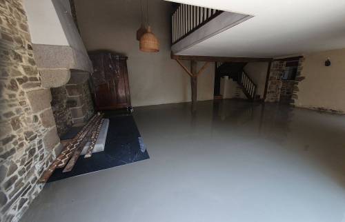 Pose de la nouvelle chape