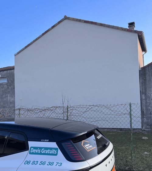Maison après travaux de ravalement et d'isolation de façade - Bourg-lès-Valence 26500
