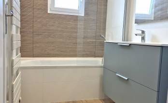 Rénovation de salle de bain - douche à Saint-Lunaire (35800)