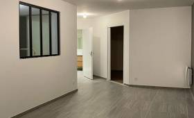 Carrelage grand format effet pierre