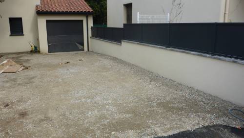 Construction allée garage Libourne