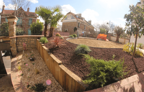 Aménagement d’un jardin sur plusieurs niveaux