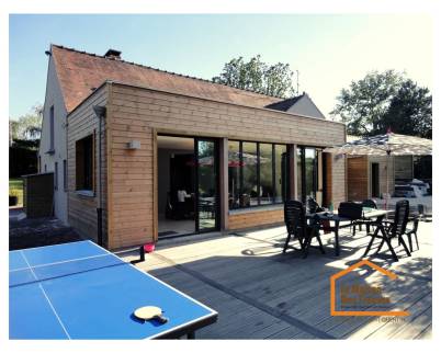 Pose d'une terrasse en lame de bois exotique