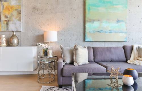 renovation maison salon contemporain