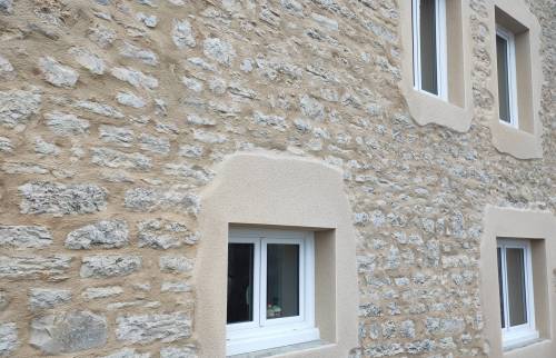 Rénovation façade en pierres