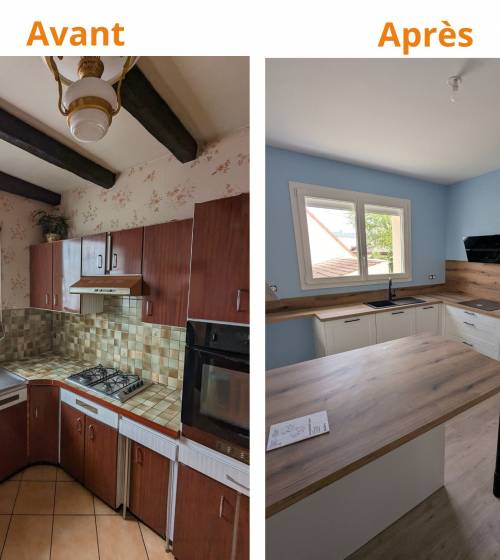 Réno cuisine Olivet