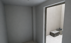 Sous sol de l'immeuble avec rénovation 