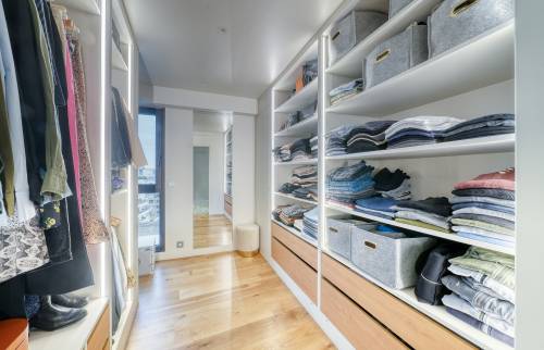 Aménagement d'un dressing