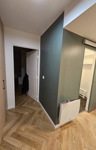 renovation complete appartement courbevoie 92400 entree vue 1