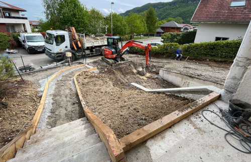 Aplanissement du terrain