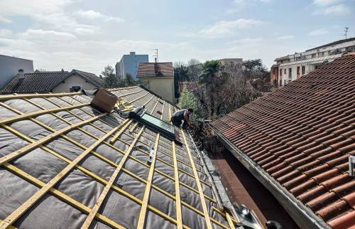 Isolation et pose des liteaux