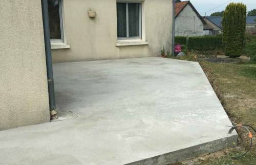 terrasse béton 