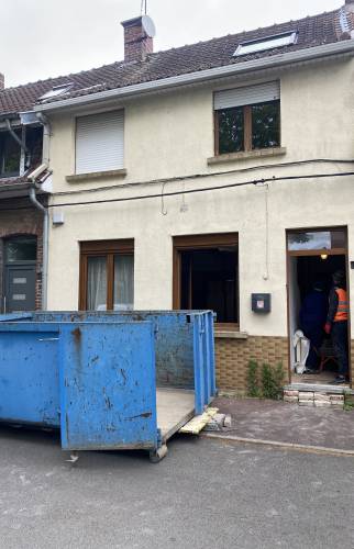 Démarrage projet rénovation de maison à Wervicq Sud