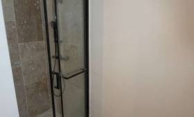 Douche extra plate rénovation salle de bain