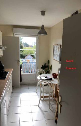 Cuisine avant rénovation 