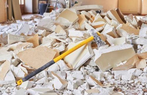 démolition intérieur d'une maison à BOITRON 77