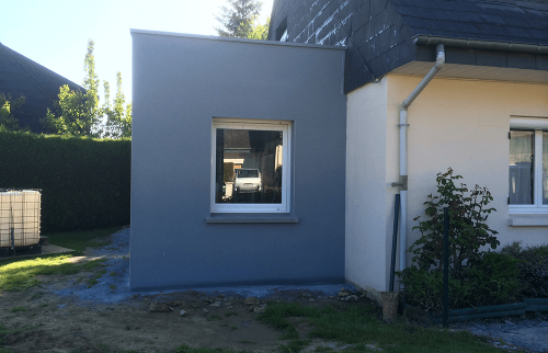 Construction d’une extension de maison
