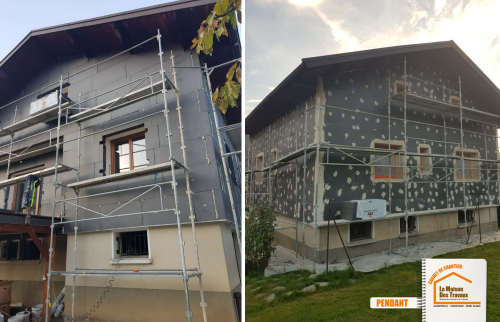  La Maison des Travaux Moûtiers, rénovation énergétique Moûtiers, isolation extérieure Moûtiers, pompe à chaleur Moûtiers, changement fenêtres Moûtiers