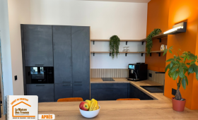  cuisine sur mesure professionnelle, artisan partenaire rénovation, conception cuisine personnalisée, travaux locaux professionnels, courtier en travaux sallanches