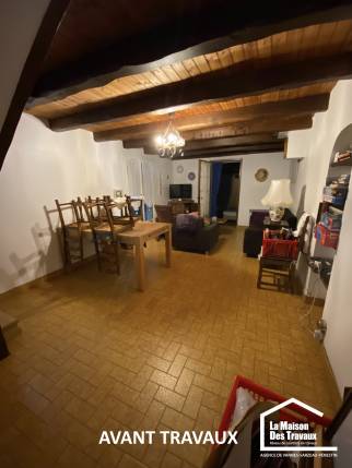 Rénovation total d'un salon salle à manger