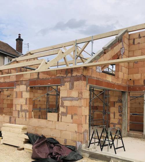 Extension de maison à Dracy-le-Fort