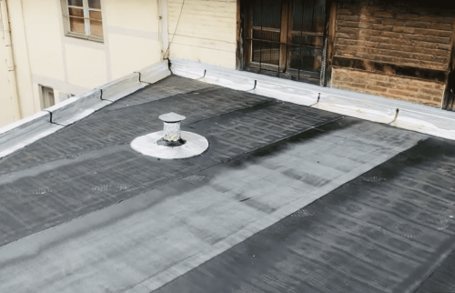 Etancheïté bitumineuse refaite