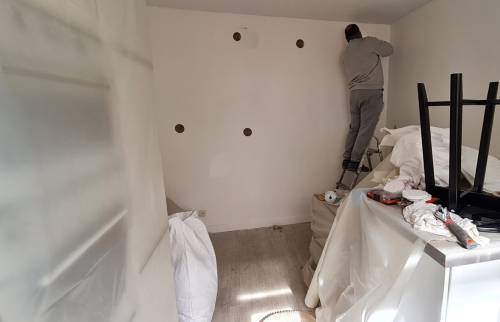 Introduction de l'isolant