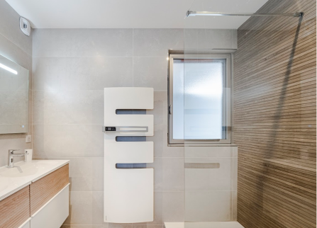 Rénovation d'une salle d ebain avec remise aux normes