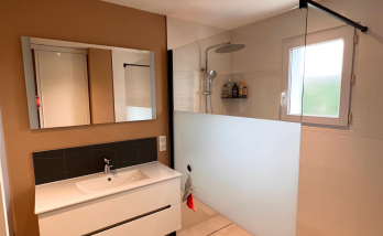 Rénovation d'une salle de bain au Bignon
