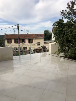 terrasse carrelage