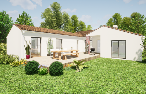 Création d'une extension de 40 m² à Vertou - plans
