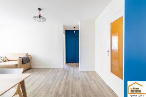 Rénovation Appartement Lyon 8 - Travaux terminés