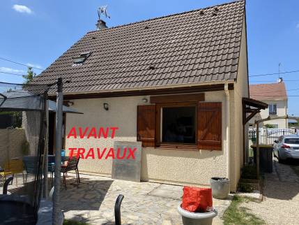 Façade sur jardin avant travaux (Yerres 91330)