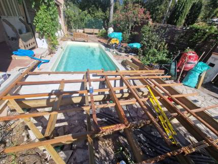 Aménagement terrasse IPE