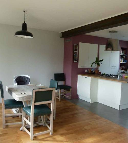 Séjour cuisine nouvelles peintures